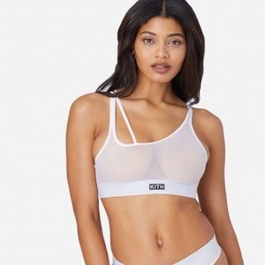 Kith Sheer Strappy Bralette in White